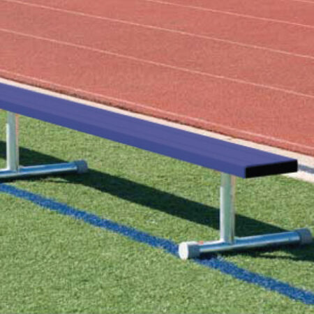 Powder-Coated Player's Bench without Back 15' L
