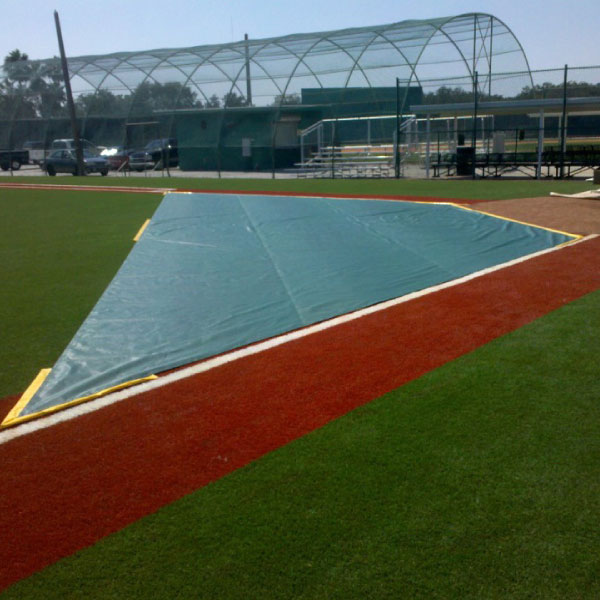 Wind-Weighted Infield Protectors