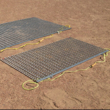 Flexible Steel Drag Mat 6' W x 6' L