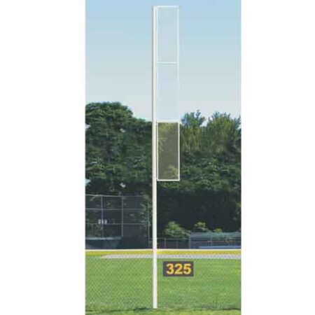Collegiate Foul Pole 30' - White (Pair)