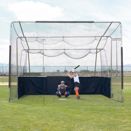 Optional Skirt (Black) for The Portable, Foldable Backstop