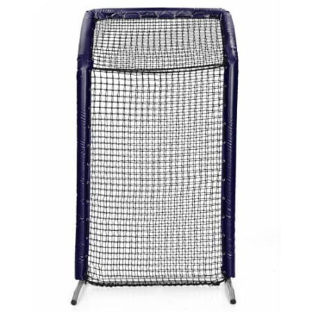 Bullet Fast Pitch with Overhead Protector 8' x 4' - Padded & Wheeled