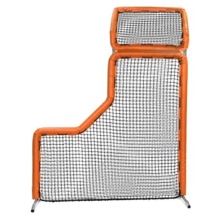 Bullet L-Screen with Overhead Protector 9' x 7' - Padded & Wheeled