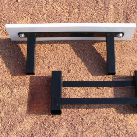 Anchor Style Pitching Rubber - Includes Double Ground Anchor (Youth)