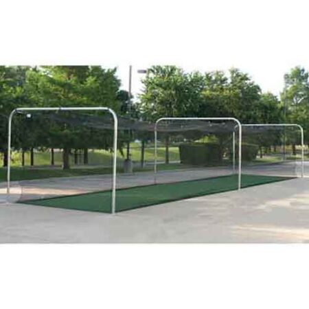 Pro Batting Cage Frames | In-Ground 4 Section Frame