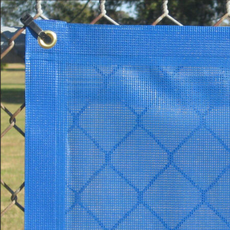 (Sq. Ft.) Vinyl-Coated Polyester Windscreen 9' H