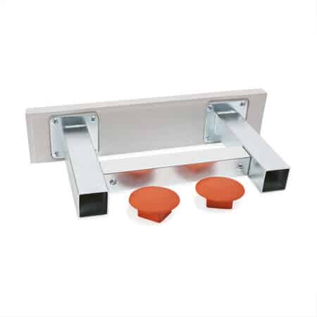 Dual Stanchion Pitcher's Rubber - Includes Double Ground Anchor (Official)